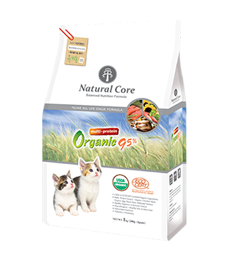 Natural Core Multi-Protein Organic 95% Formula Dry Cat Food (1kg/5.6kg)