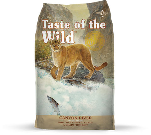 Taste Of The Wild Canyon River Trout & Salmon Dry Food for Cats (5lbs/28lbs)
