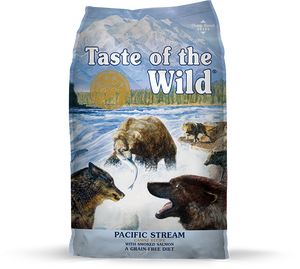 Taste Of The Wild Pacific Stream Smoked Salmon Dry Dog Food (5lbs/28lbs)