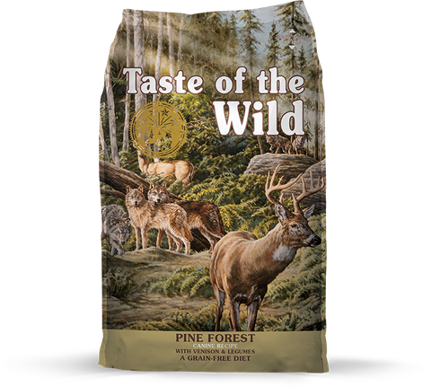 Taste Of The Wild Pine Forest Venison Dry Dog Food (5lbs/28lbs)