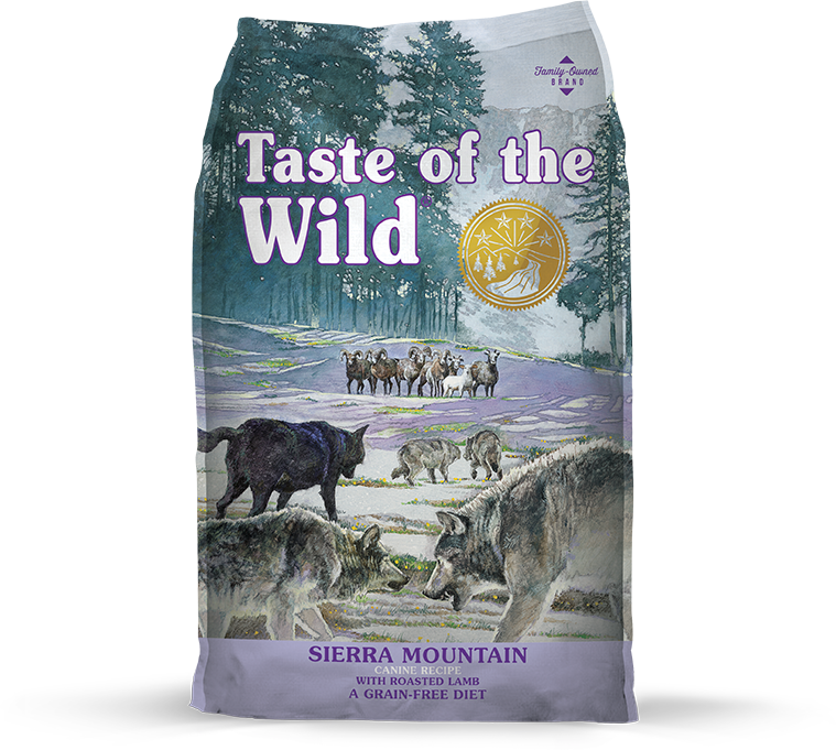 Taste Of The Wild Sierra Mountain Roasted Lamb Dry Dog Food (5lbs/28lbs)