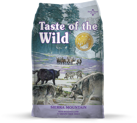 Taste Of The Wild Sierra Mountain Roasted Lamb Dry Dog Food (5lbs/28lbs)