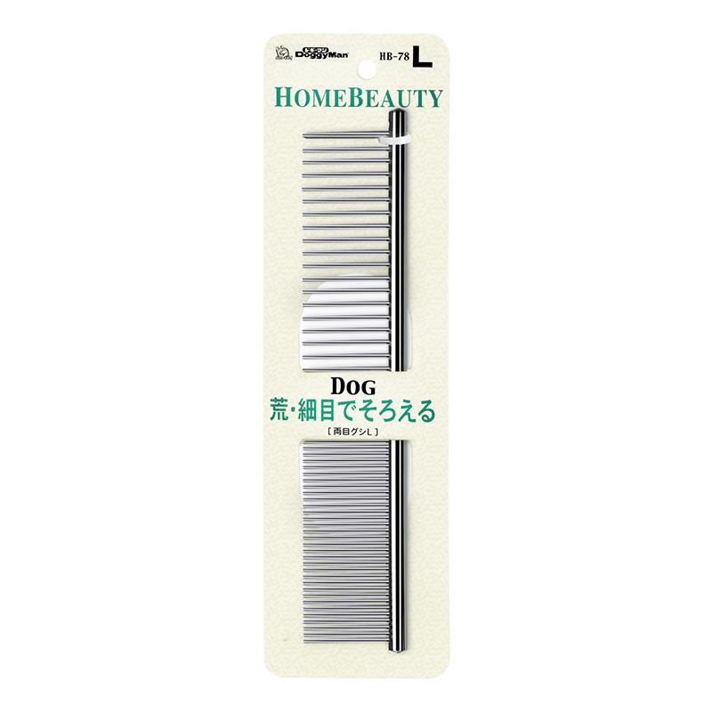 DoggyMan HomeBeauty Stainless Steel Comb (L)