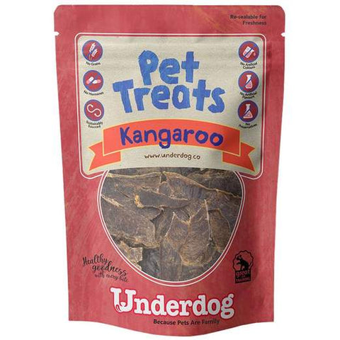 Underdog Air Dried Kangaroo Dog Treats (60g)