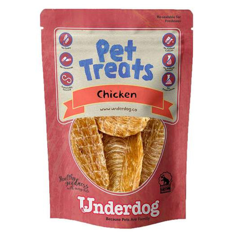 Underdog Air Dried Chicken Dog Treats (80g)
